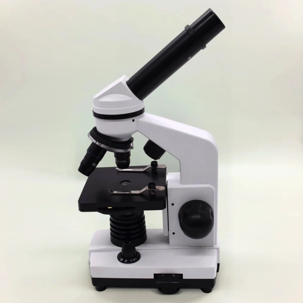 Микроскоп школьный с подсветкой Микромед Атом 40х-800х в кейсе